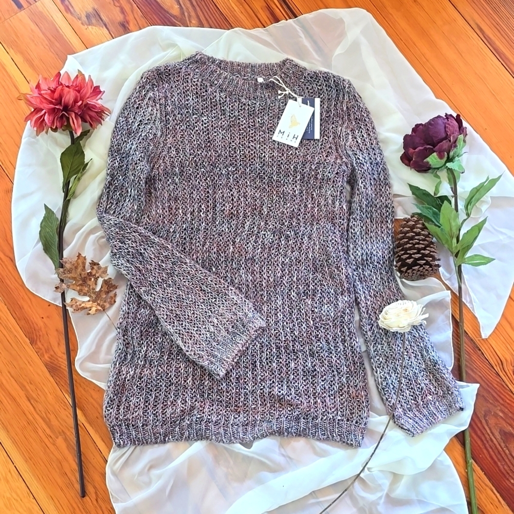 Anthropologie sold Brand, MiH Jeans, Bell Sleeve Sweater, Medium, Neutral Color